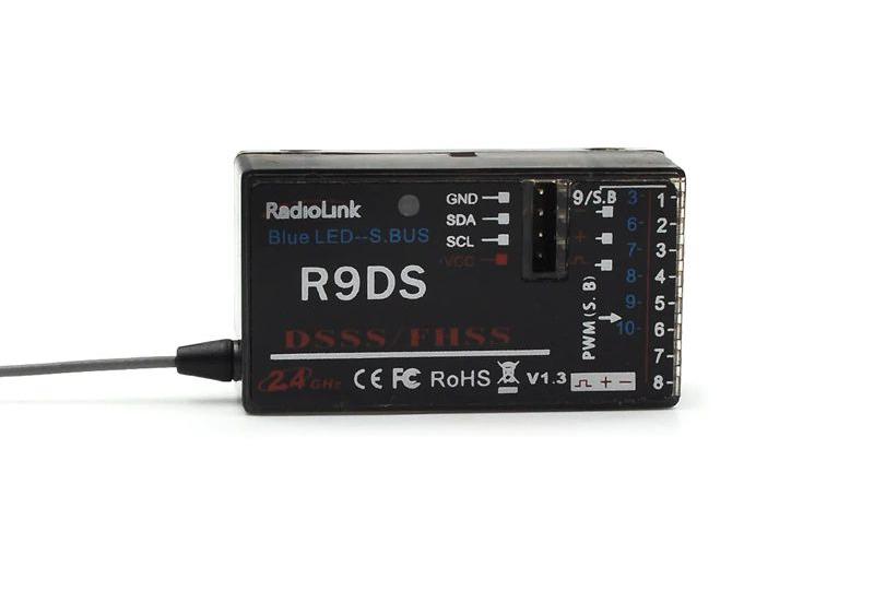 Аппаратура Radiolink AT9S (авиа, 10 каналов) с приемником R9DS (2.4гГц) УВЕЛИЧИНА ДАЛЬНОСТЬ ДО 4КМ